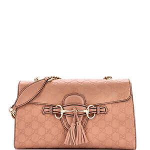 Emily Chain Flap Bag Guccissima Leather #227791G10B